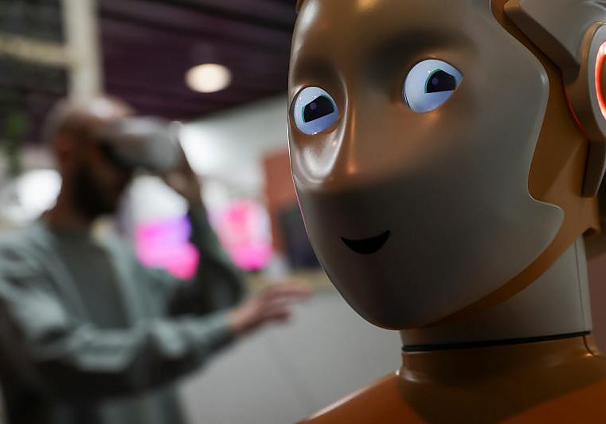 Robot del stand de PAL Robotics