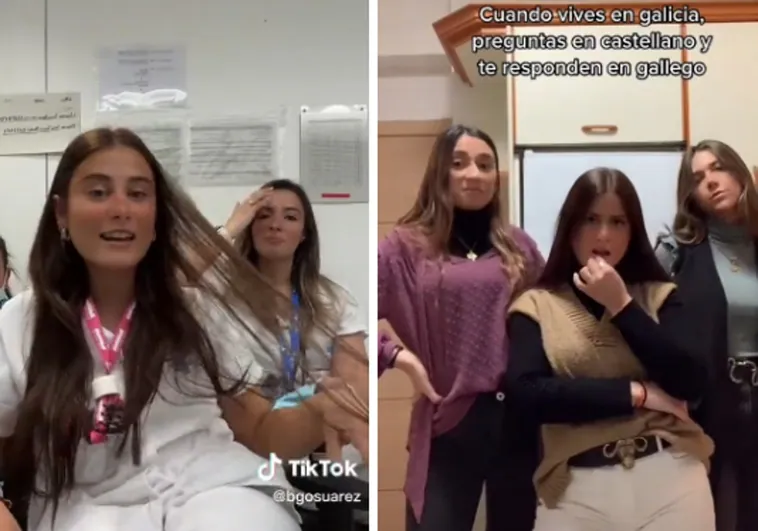 La enfermera expedientada por insultar el catalán en Tiktok ya se burló del gallego y se quedó sin plaza en Andalucía por un despiste
