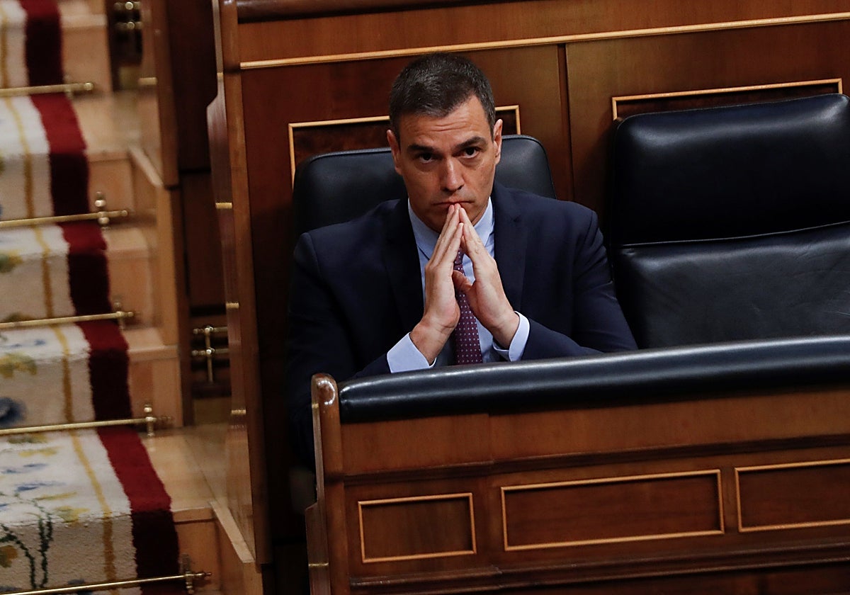 El jefe del Gobierno, Pedro Sánchez