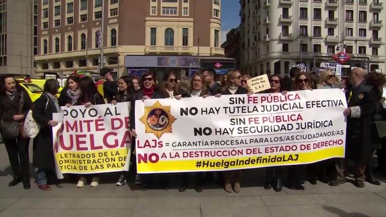 Los LAJ aceptan la propuesta de Justicia para acabar con la huelga