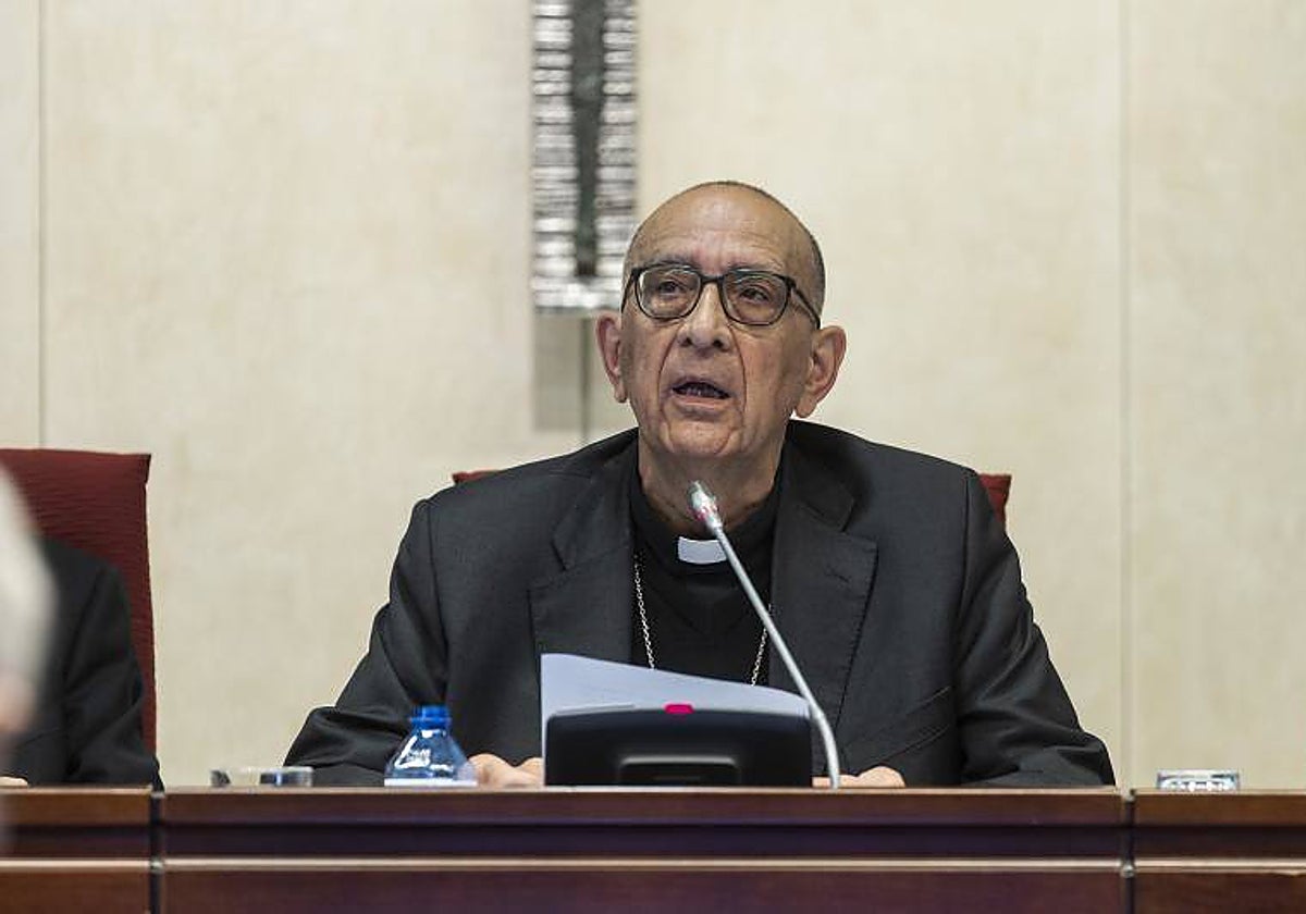 El arzobispo de Barcelona y presidente de la Conferencia Episcopal Española, Juan José Omella