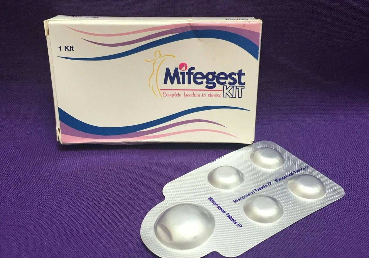 La píldora mifespristona, uno de los medicamentos utilizados para abortar