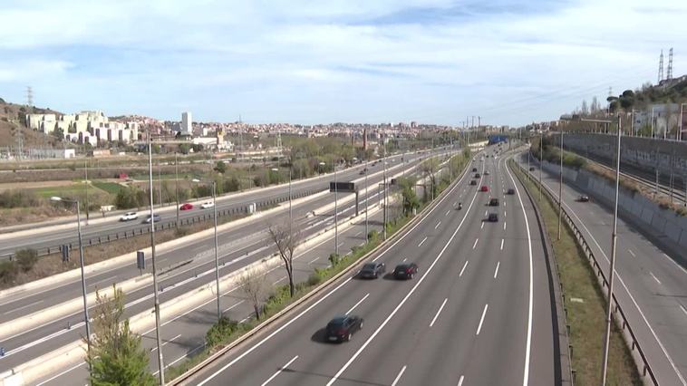 Normalidad en las carreteras de Madrid y Barcelona en la operación retorno