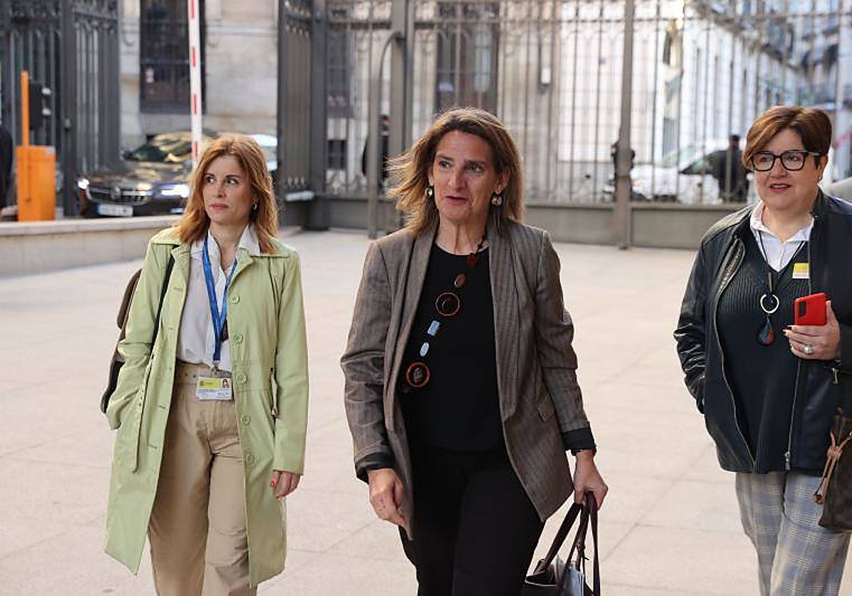 La ministra de Transición Ecológica y Reto Demográfico, Teresa RIbera