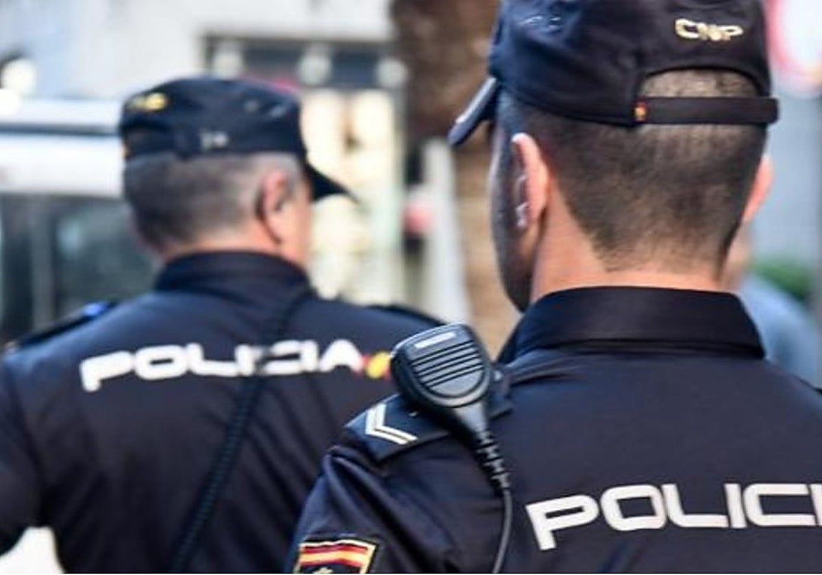 Imagen de archivo de agentes de la Policía Nacional