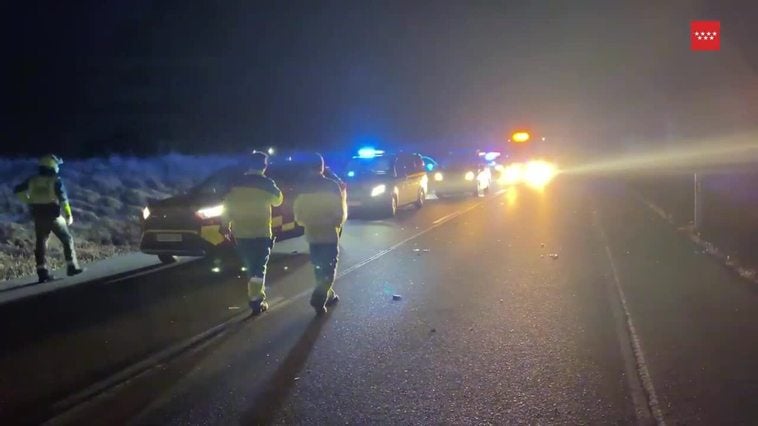 Fallece un hombre atropellado por una furgoneta en una carretera de Pinto