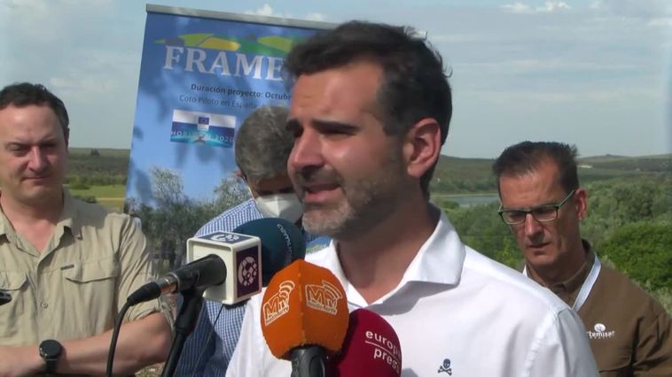 Fdez-Pacheco pone en valor Aguilar de la Frontera como sede española del Proyecto 'Framework'