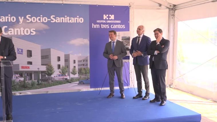 Colocada la primera piedra del futuro Hospital Universitario HM Tres Cantos