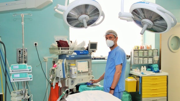 Juan Fidalgo, anestesista de 54 años