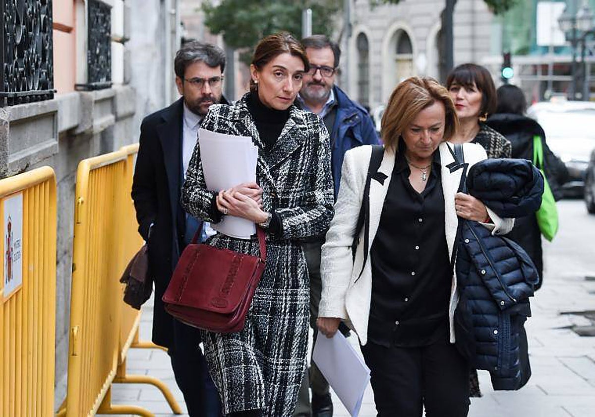 La ministra de Justicia, Pilar Llop, a su llegada a la reunión entre la Comisión de Derechos de la Mujer e Igualdad el pasado mes de febrero