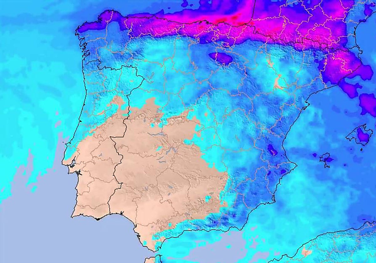 Llegan lluvias y una bajada de temperaturas a España a partir de esta semana