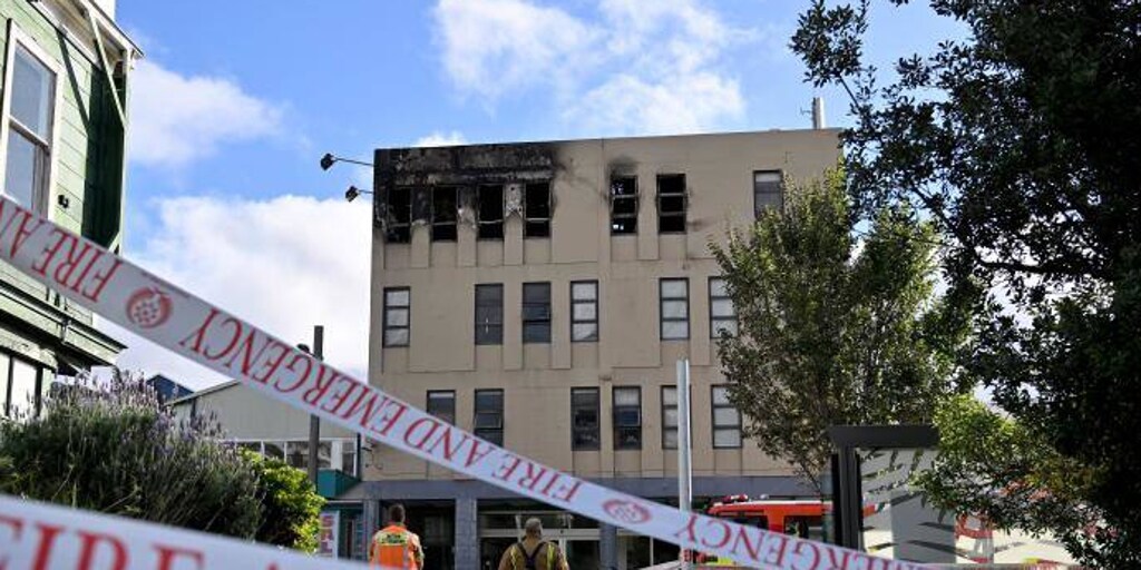 6 people died in a fire in a hotel in New Zealand