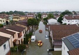 Italia llora a sus 14 muertos y cuenta en torno a los 26.000 evacuados por las inundaciones en la región de Emilia-Romaña