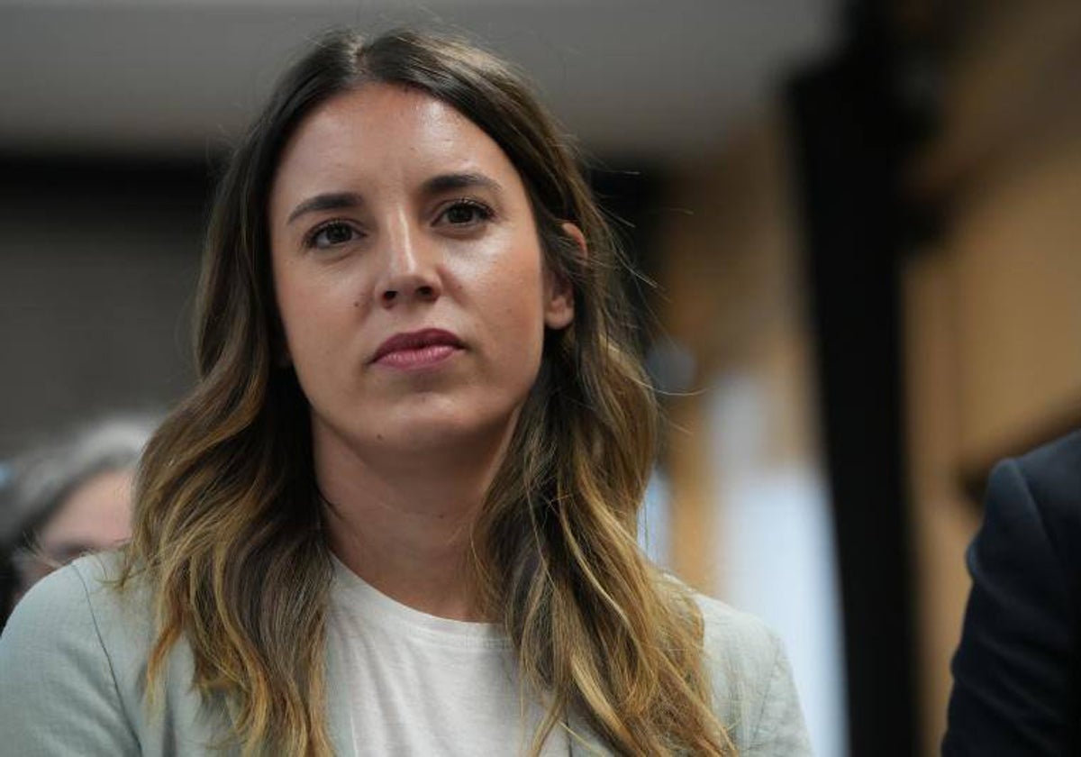 La ministra de Igualdad, Irene Montero, en una imagen de archivo