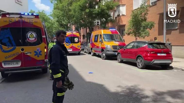 SAMUR revierte parada respiratoria de una niña tras un accidente en Madrid