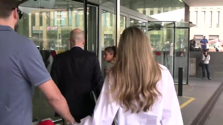 Piqué y Clara Chía llegan a su juicio contra Jordi Martín