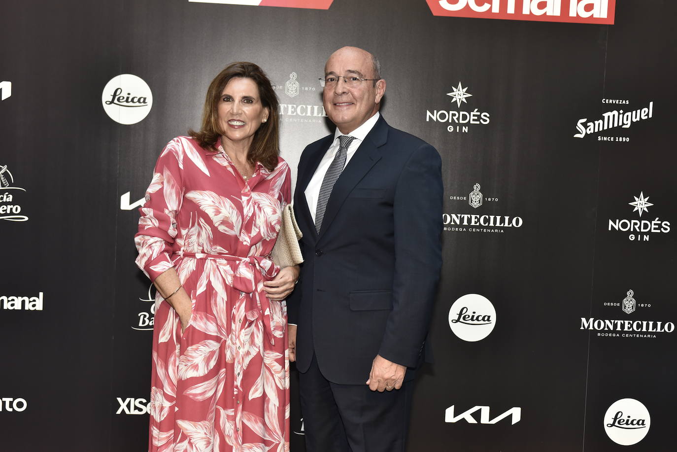 El coronel de la Guardia Civil, Diego Pérez de los Cobos, y su esposa, Graciela Almiñana.