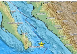 Un terremoto de magnitud 6,4 sacude el golfo de California, sin daños materiales