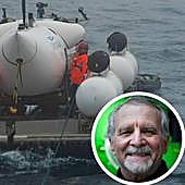 Paul-Henry Nargeolet, uno de los grandes exploradores del Titanic, entre los tripulantes del submarino perdido