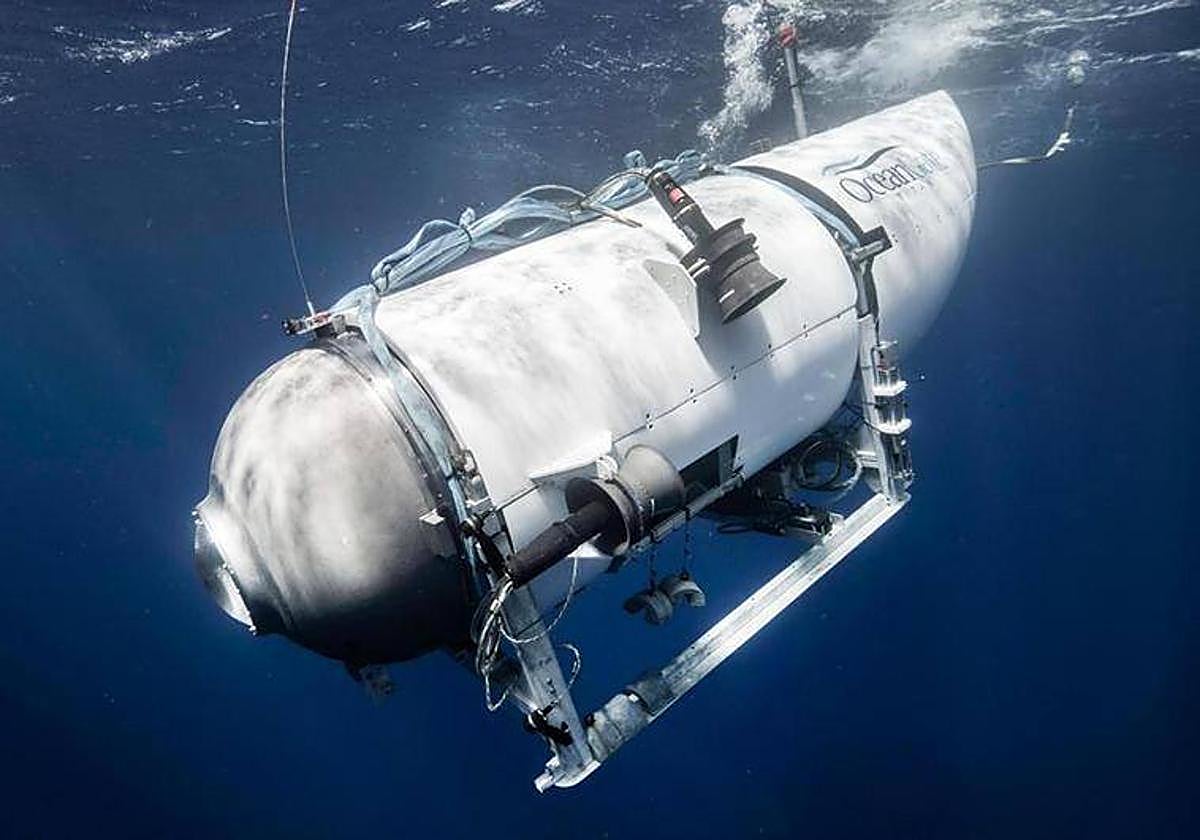Imagen de 'Titan', el submarino desaparecido