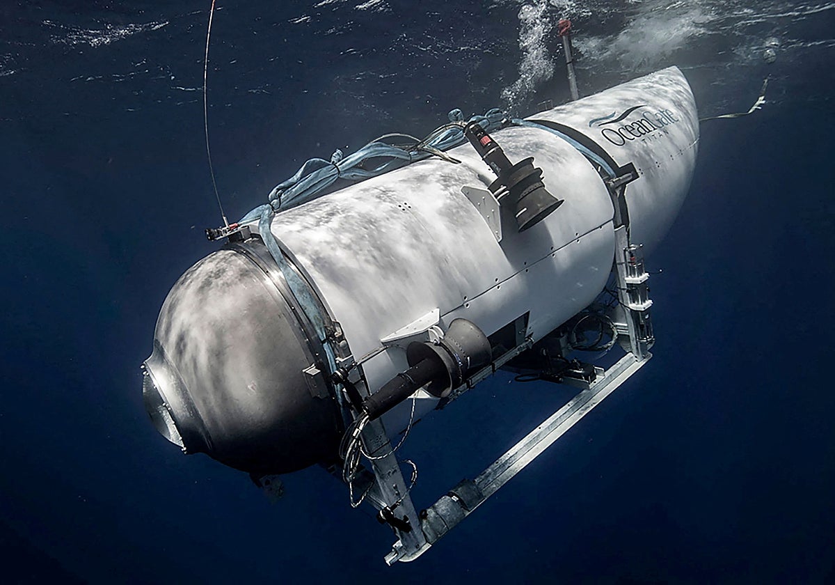 El batiscafo Titán de OceanGate