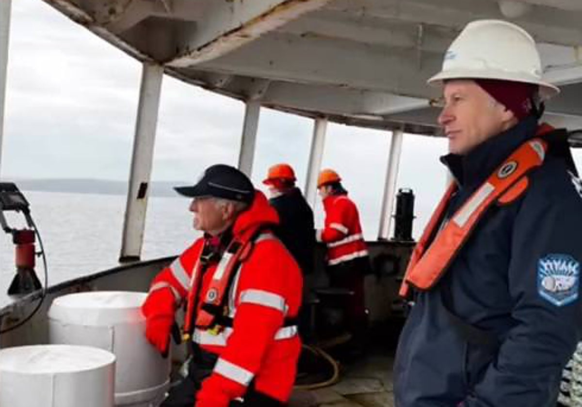 Captura del vídeo compartido por Ocean Gate