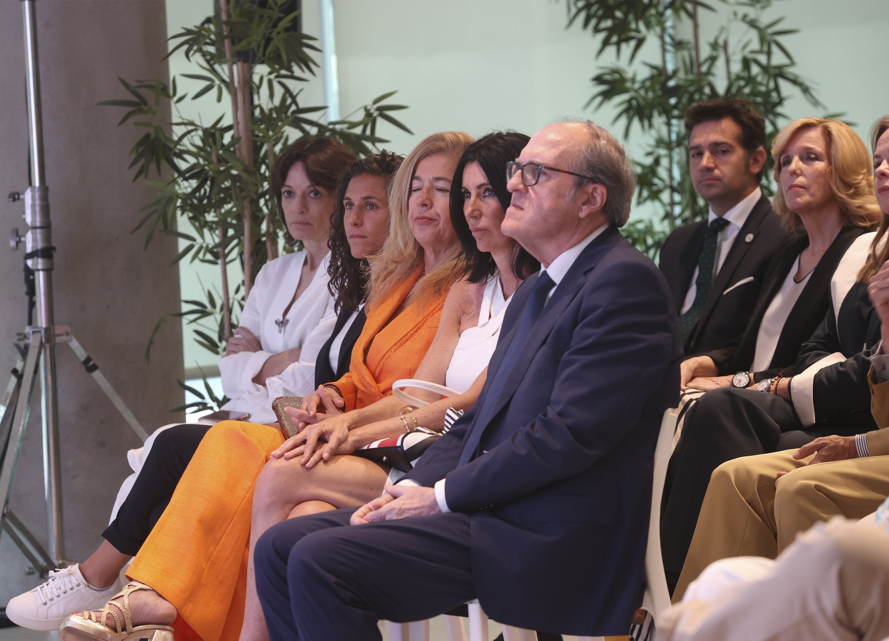 Algunos de los miembros del jurado durante la entrega de premios