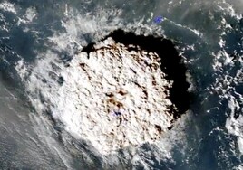 La erupción del volcán Hunga Tonga generó un meteotsunami global