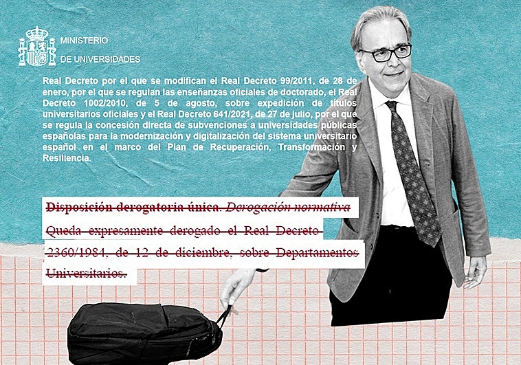 El Consejo de Estado frena 'in extremis' la desaparición de los departamentos universitarios