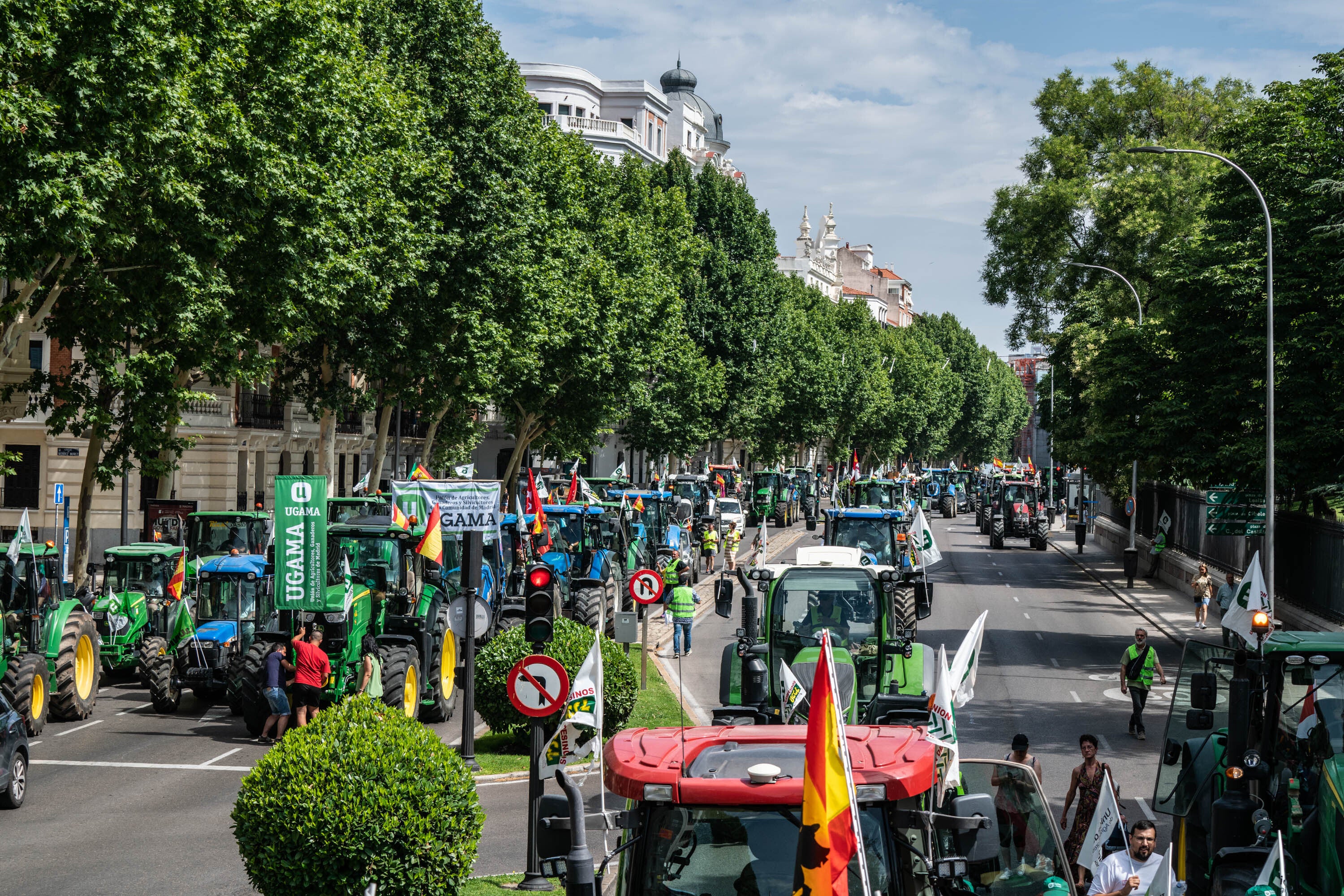 Los manifestantes piden la vuelta de la PAC anterior
