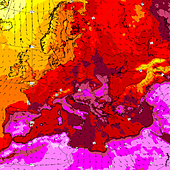 El calor extremo golpea todo el sur de Europa y amenaza con batir el récord previo de 48,8 ºC