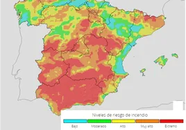 Los cinco tipos de incendios que pueden afectar a España según la Aemet