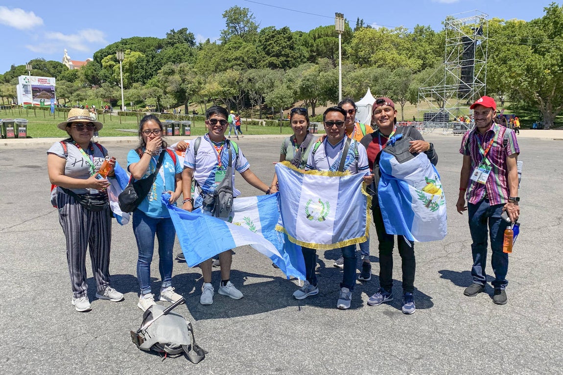 Decenas de miles de jóvenes de todo el mundo han tomado las calles de Portugal para la JMJ