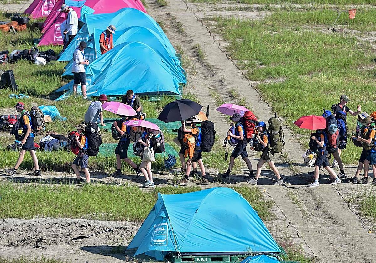 Scouts de la Jamboree Scout Mundial