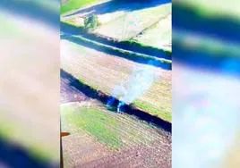 Un dron de los servicios de prevención de Calabria (Italia) pilla a un niño de 10 años provocando un fuego