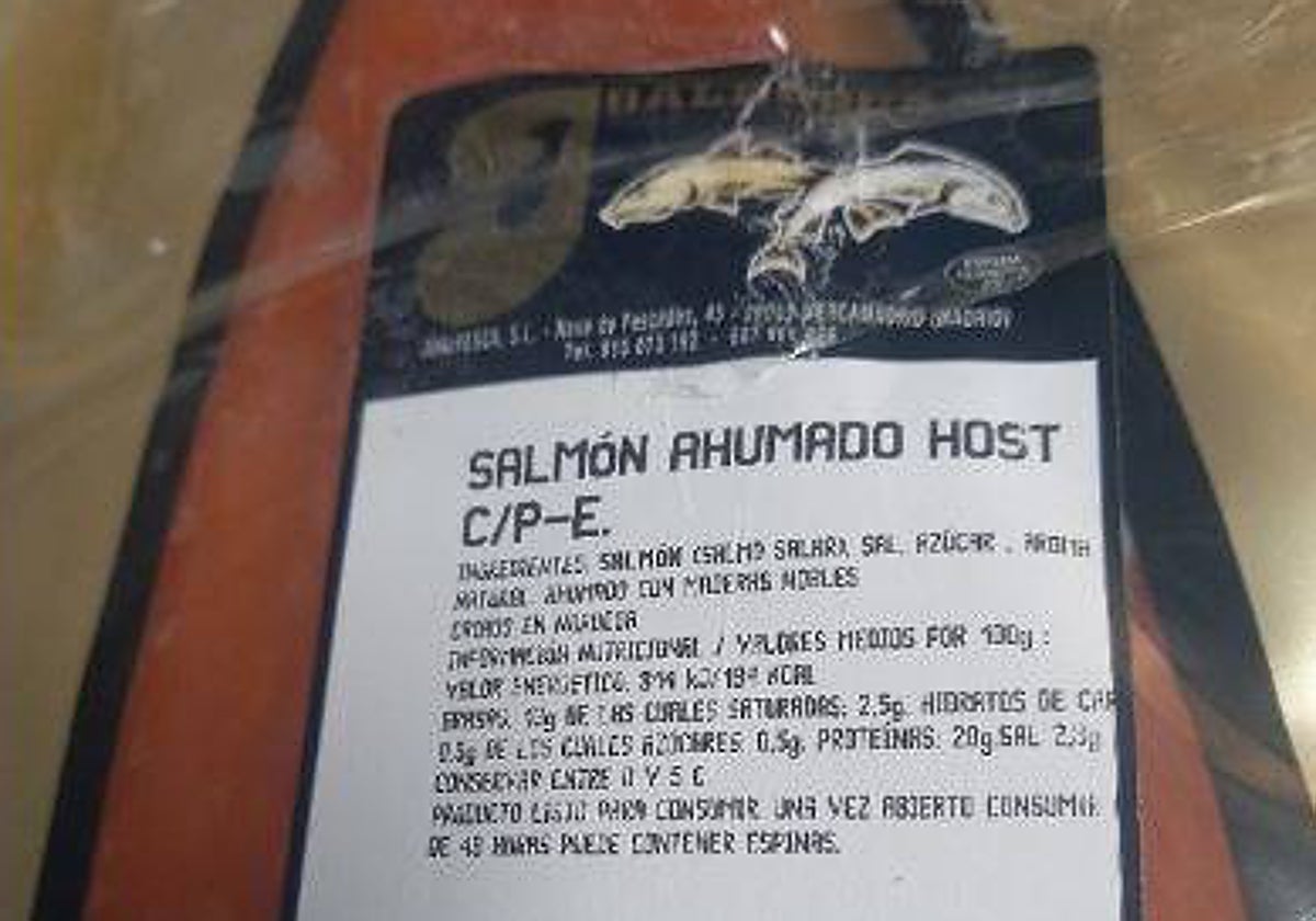 El producto afectado