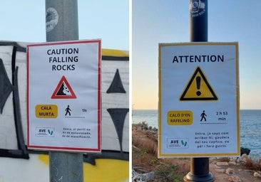«Ni guiris ni medusas»: una campaña falsa en Mallorca 'abre' las playas en catalán y las 'cierra' a los turistas