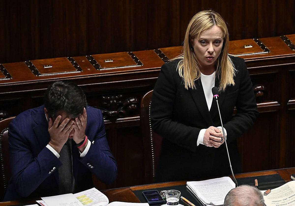 La primera ministra de Italia, Giorgia Meloni