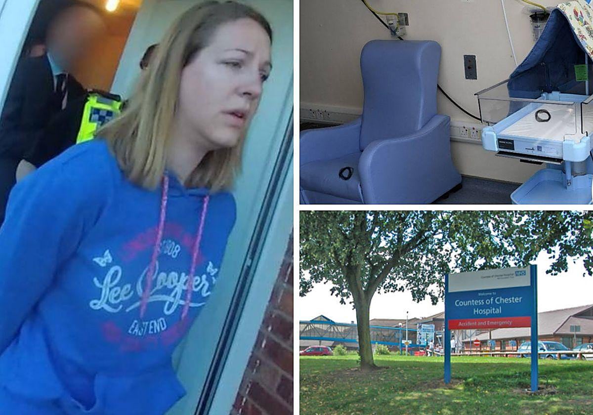 Letby, de 33 años, inyectó a los bebés aire, leche e insulina