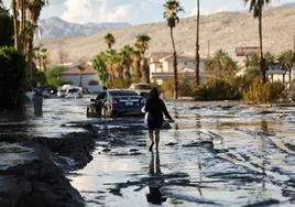 Barrios inundados y 10.000 personas sin electricidad: la destrucción de Hilary en California