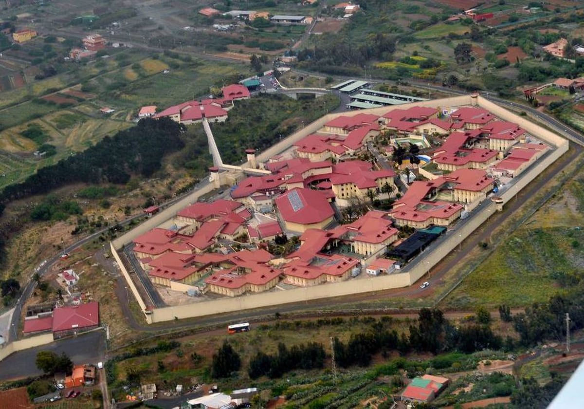 Vista aérea del Centro Penitenciario Tenerife II