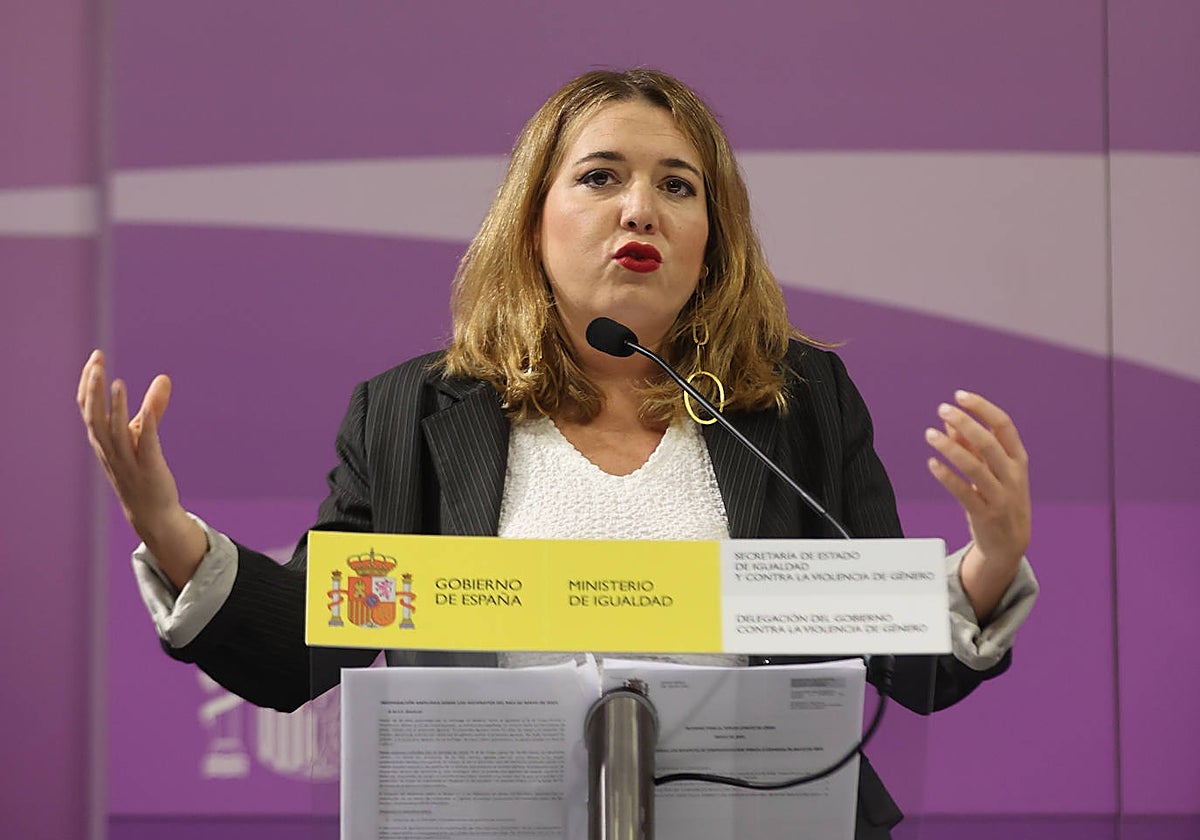 Ángela Rodríguez 'Pam', secretaria de Estado de Igualdad y contra la Violencia de Género