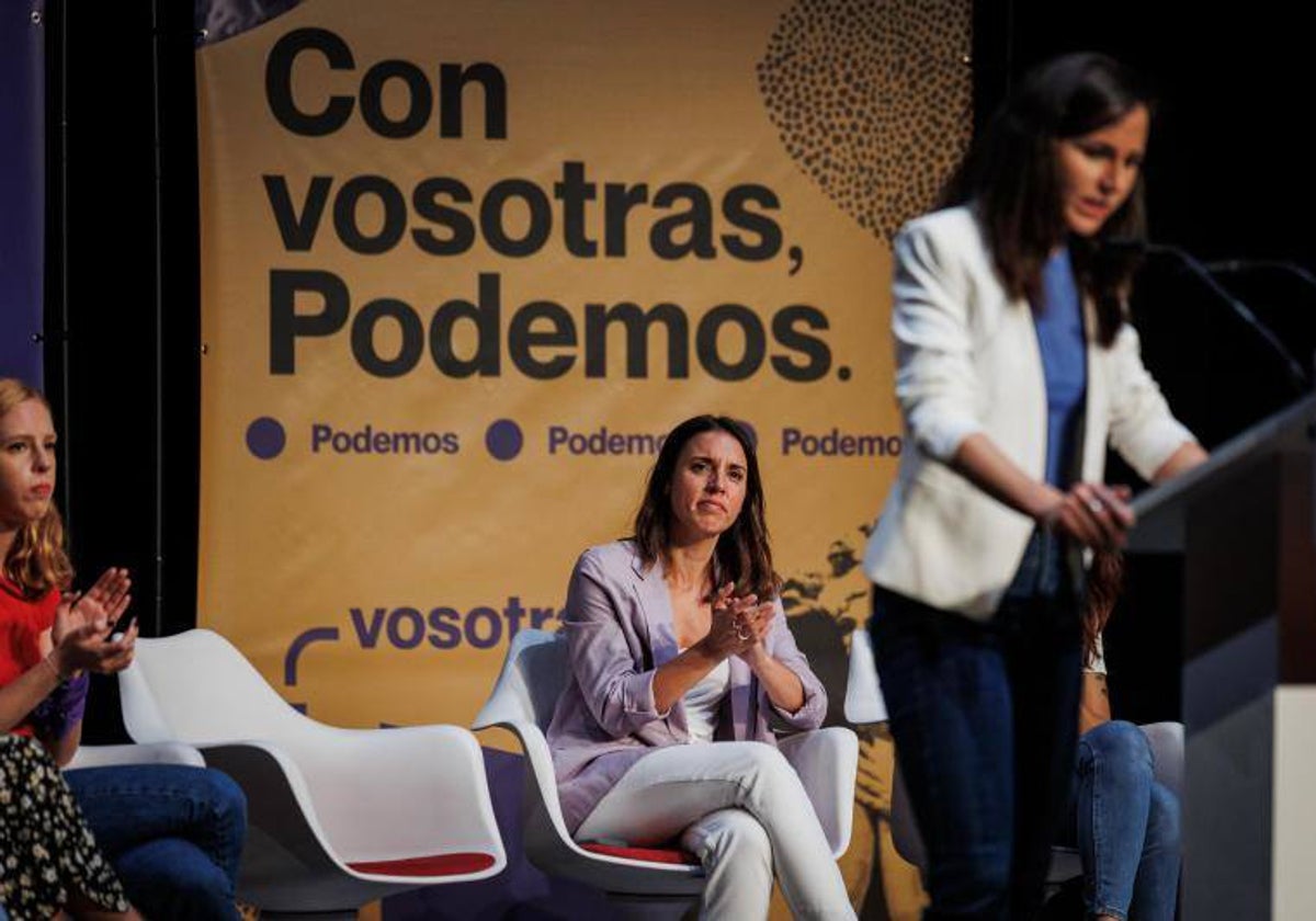 La ministra de Igualdad, Irene Montero, en una imagen de archivo