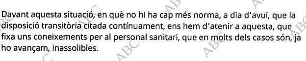 Uno de los informes, de octubre de 2021, señala que los conocimientos que se les exigen son «inasumibles»