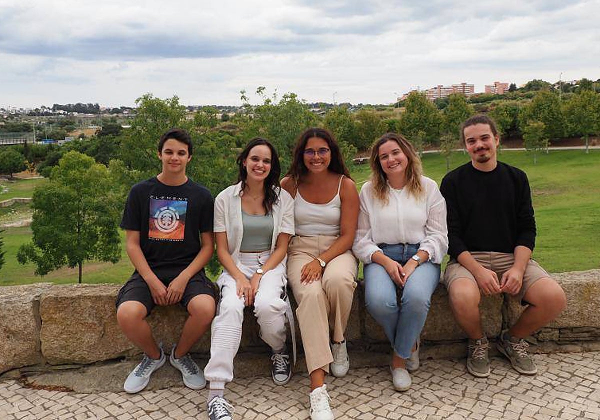 Cinco de los jóvenes cuya denuncia será estudiada este miércoles por el Tribunal Europeo de Derechos Humanos