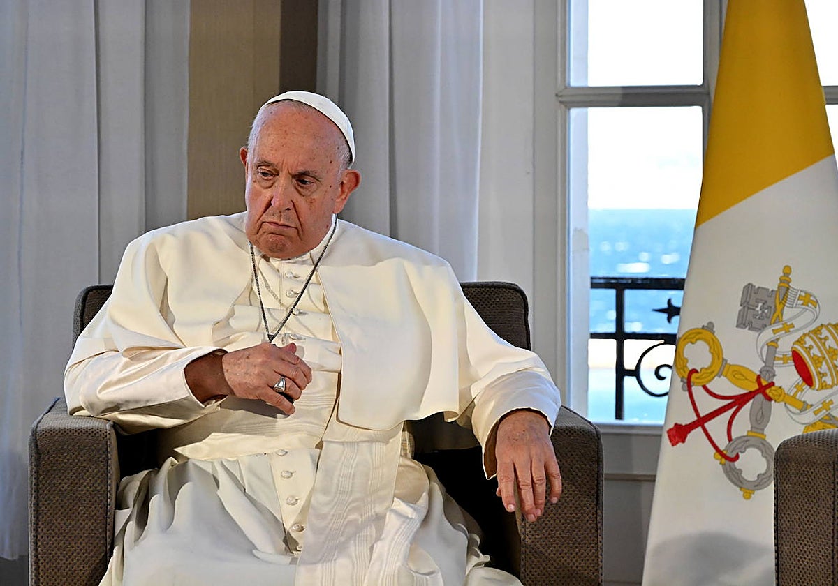 El Papa Francisco, durante su reciente viaje a Marsella