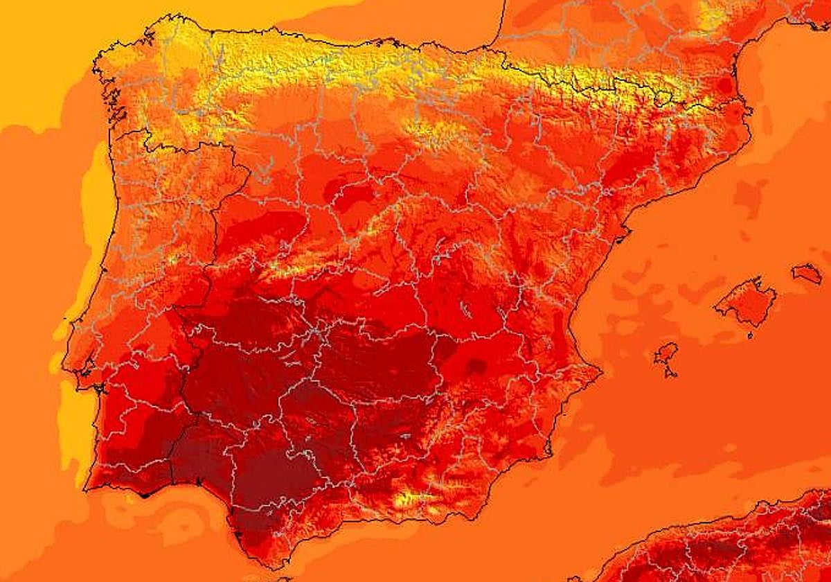 Las temperaturas en España han sido muy altas para la época del año este fin de semana