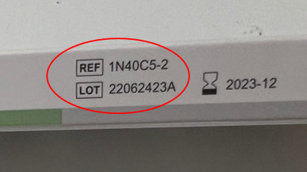 Número de referencia y lote de los test rápidos de Covid retirados por la Aemps