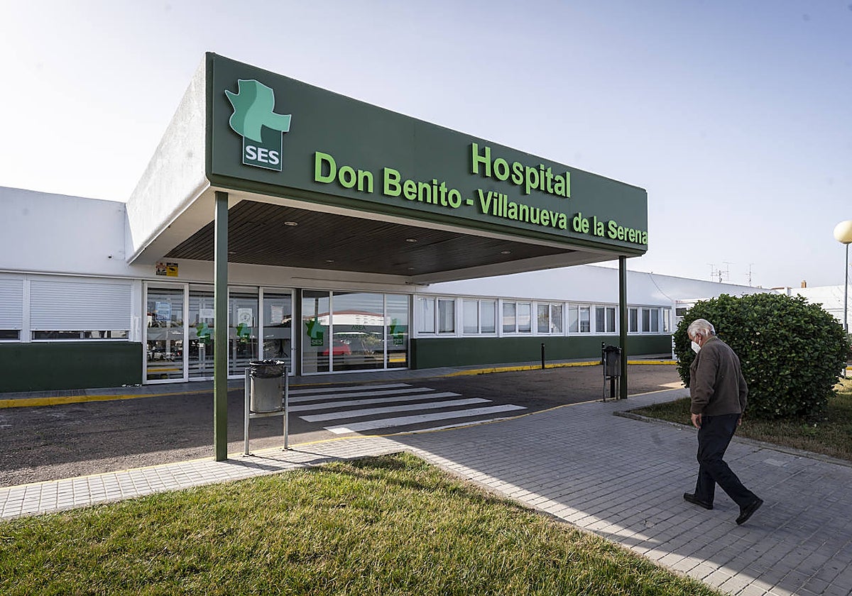 Fachada del Hospital Don Benito-Villanueva de la Serena