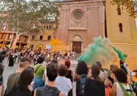 Denuncian a un grupo pro aborto por acosar a feligreses durante una misa en Barcelona